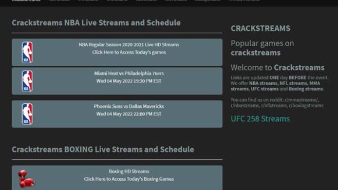 Crackstream